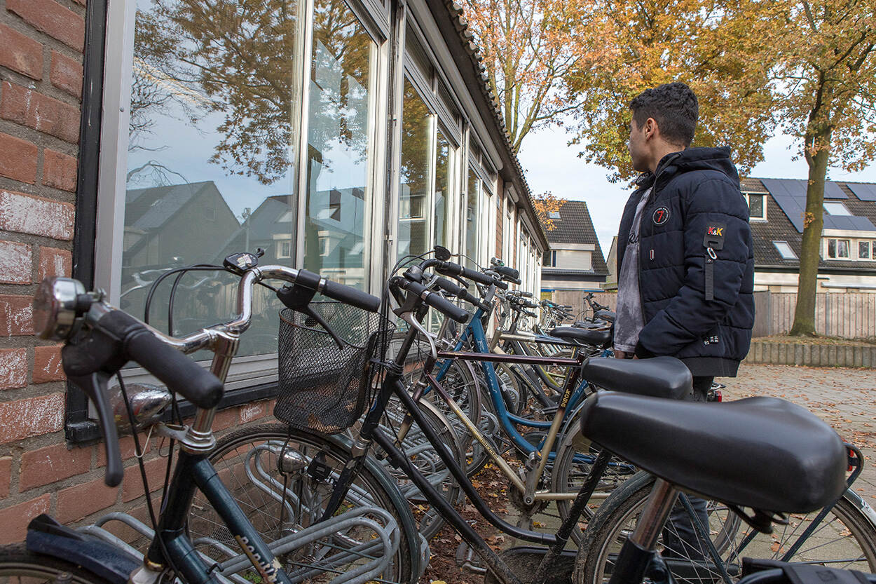 fietsen voor de klas