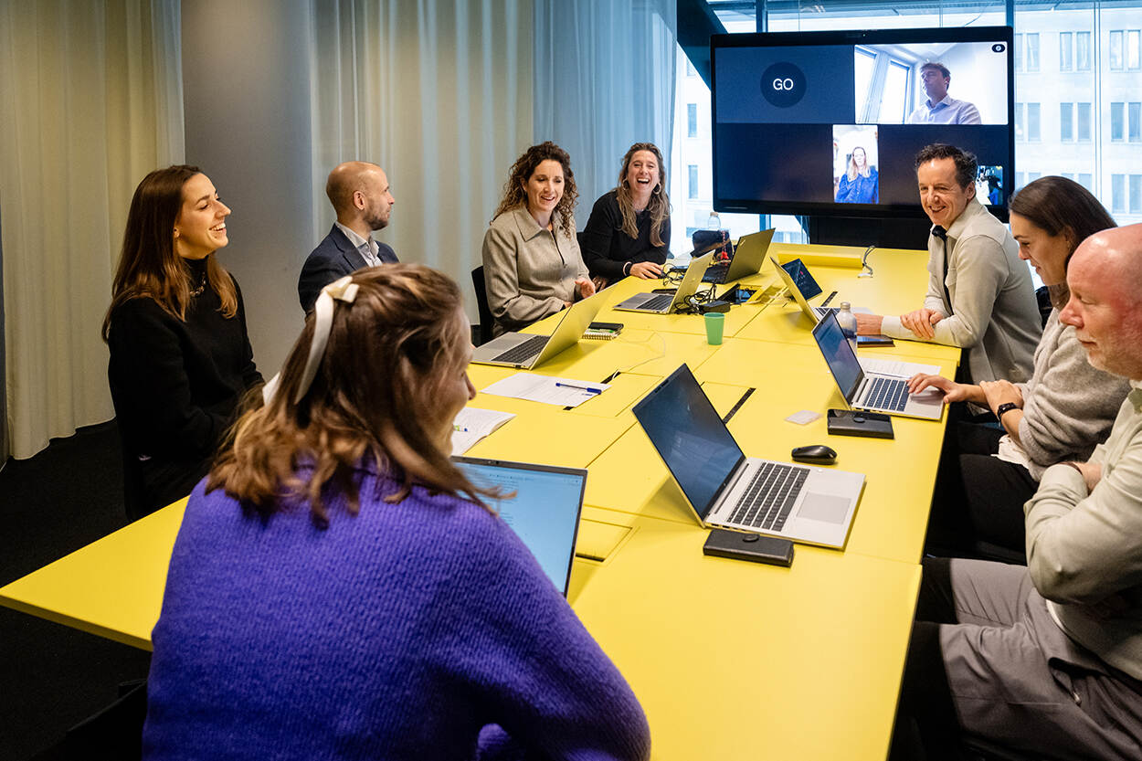 Overleg op de Rijnstraat