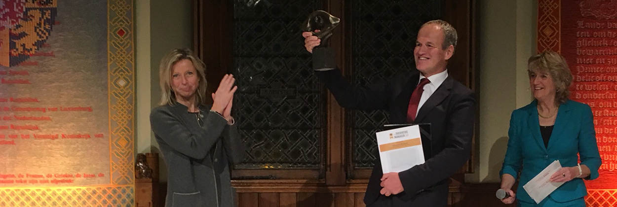 Gerard Bakker wint overheidsaward 2017