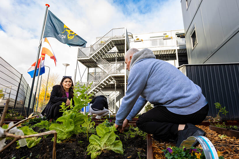Sozdar Khalaf programmabegeleider en functiecoach in azc Gouda