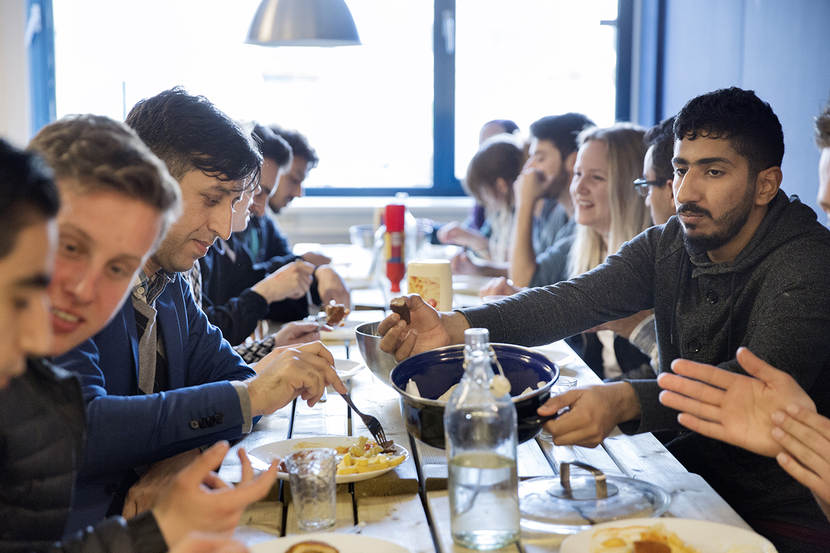 Eten aan tafel